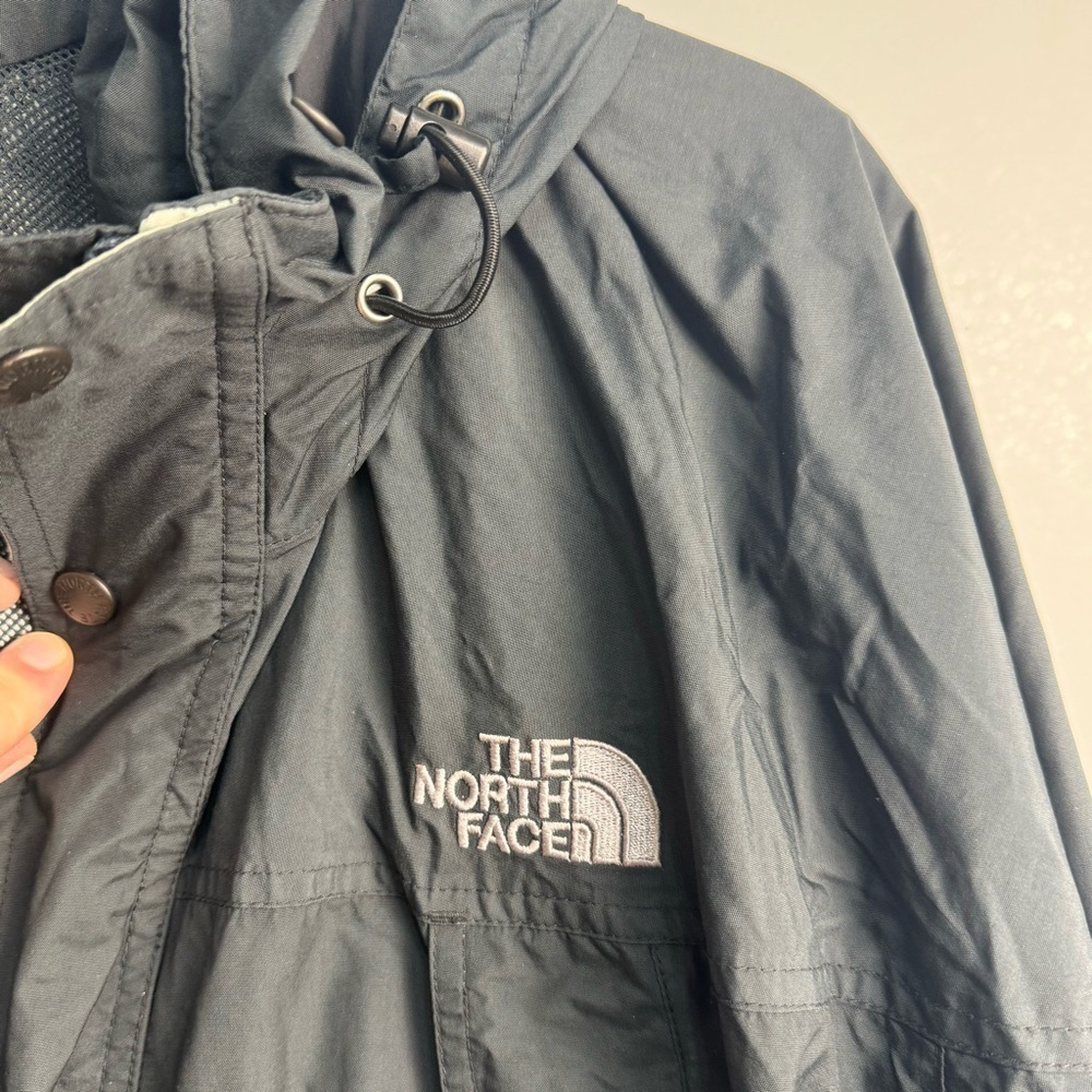 The North Face Mens Jacket Coat Size XL Black with Green accent Winter Outerwear - Picture 9 of 10